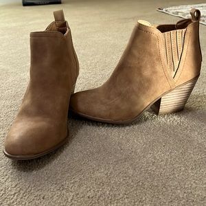 Brown booties